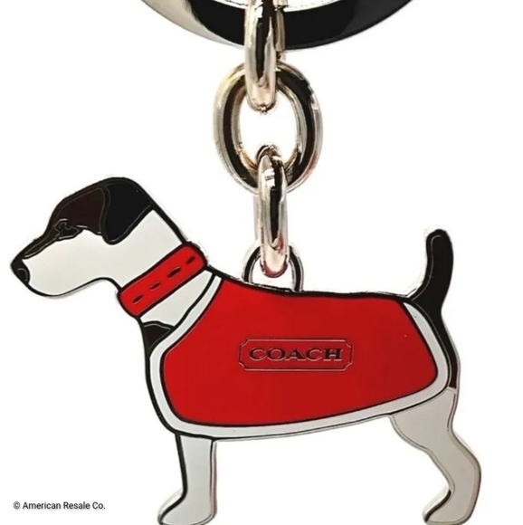 Coach Accessories - COACH Signature Jack Russel Terrier Handbag Charm Keychain Fob-Style 7321